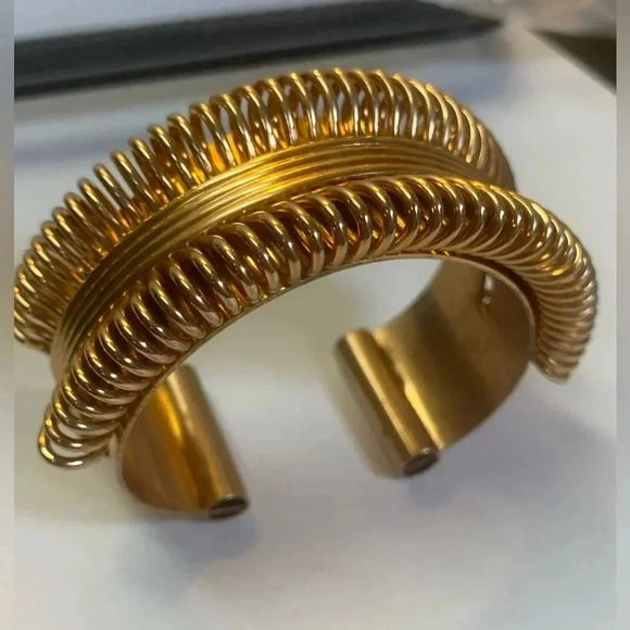 VINTAGE COPPER-LOOKING CUFF BRACELET - Picture 3 of 8